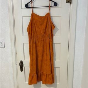 Toad&Co XL Rust Midi Dress